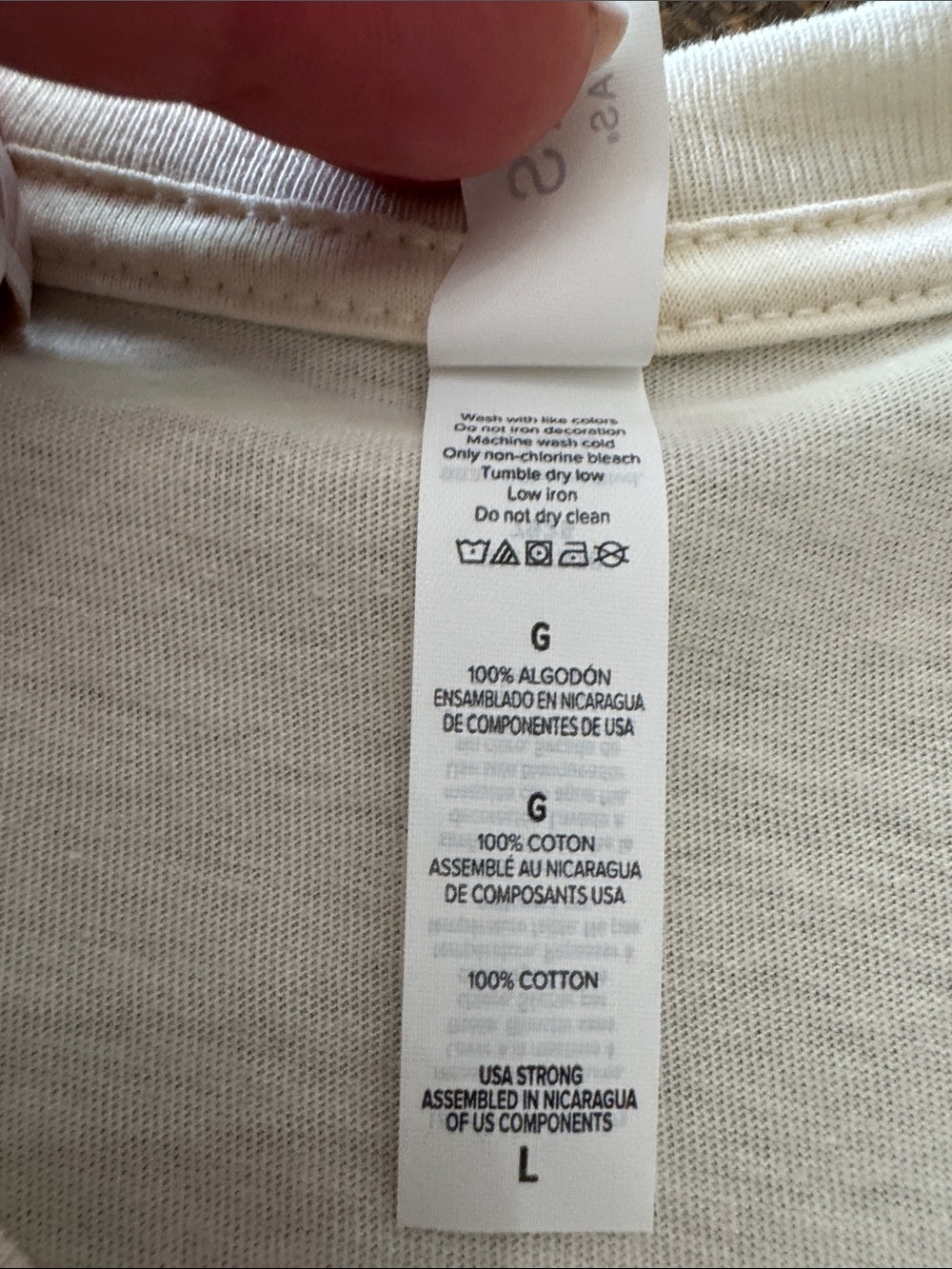 Diet Coke Social Club Graphic Tee - Cream with Red & Black Print - Picture 3 of 6